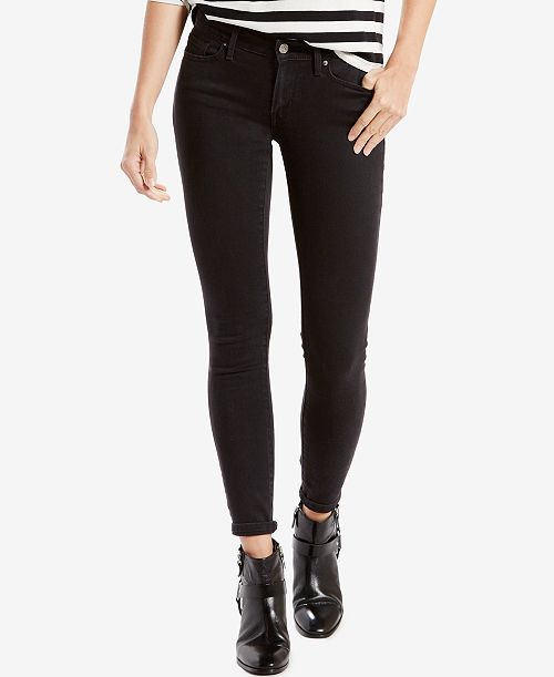 Levi's Women's 711 Mid Rise Stretch Skinny Jeans Women's Fashion Shoes & Accessories