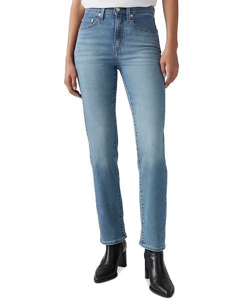 Levi's Women's 724 Straight-Leg Jeans Women's Fashion Shoes & Accessories