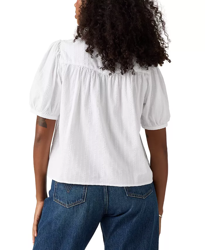 Levi's Women's Amelie Cotton Poplin Blouse Women's Fashion Shoes & Accessories