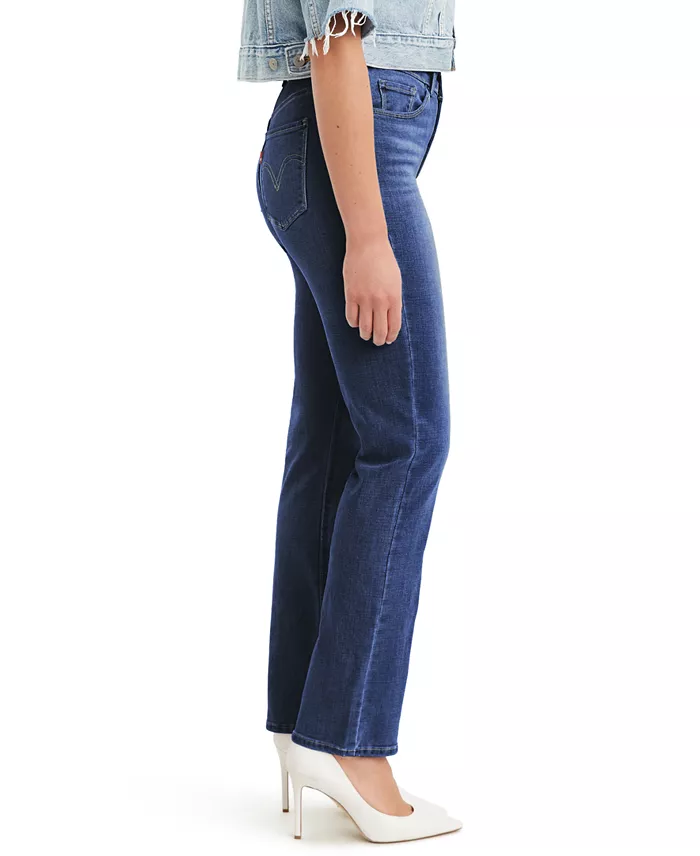 Levi's Women's Classic Mid Rise Straight-Leg Jeans Women's Fashion Shoes & Accessories