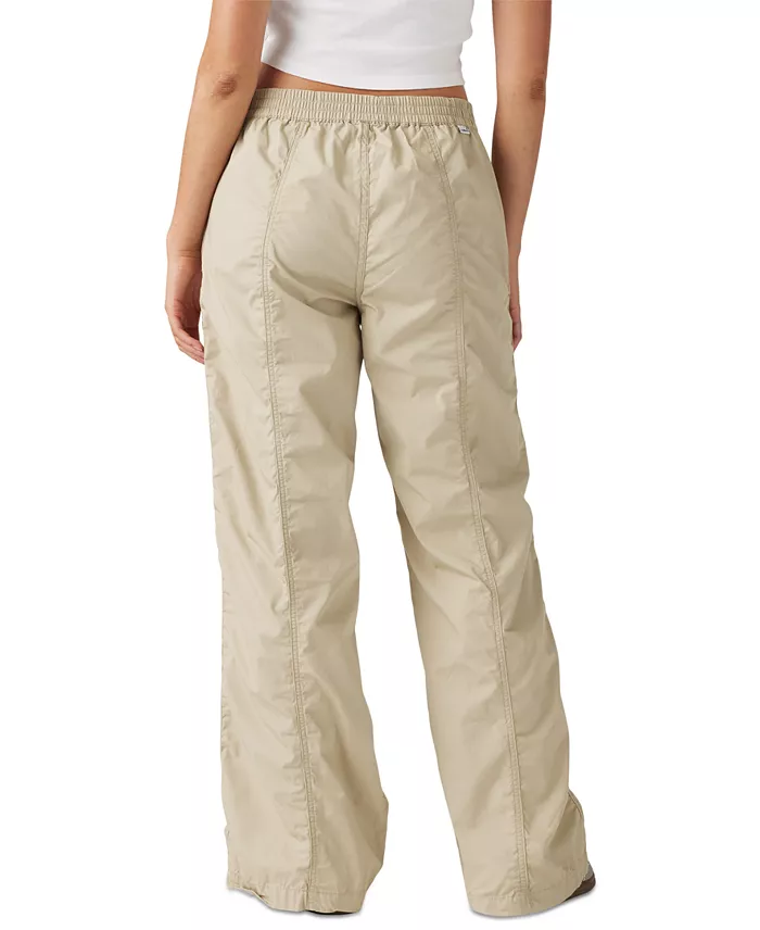 Levi's Women's Cotton Mid-Rise Baggy Parachute Pants Women's Fashion Shoes & Accessories