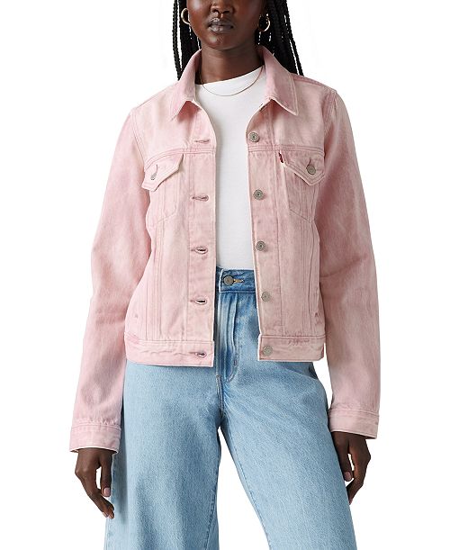 Levi's Women's Original Cotton Denim Trucker Jacket Women's Fashion Shoes & Accessories