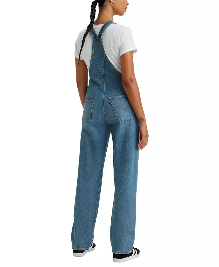 Levi's Women's Vintage-Style Cotton Denim Overalls Women's Fashion Shoes & Accessories