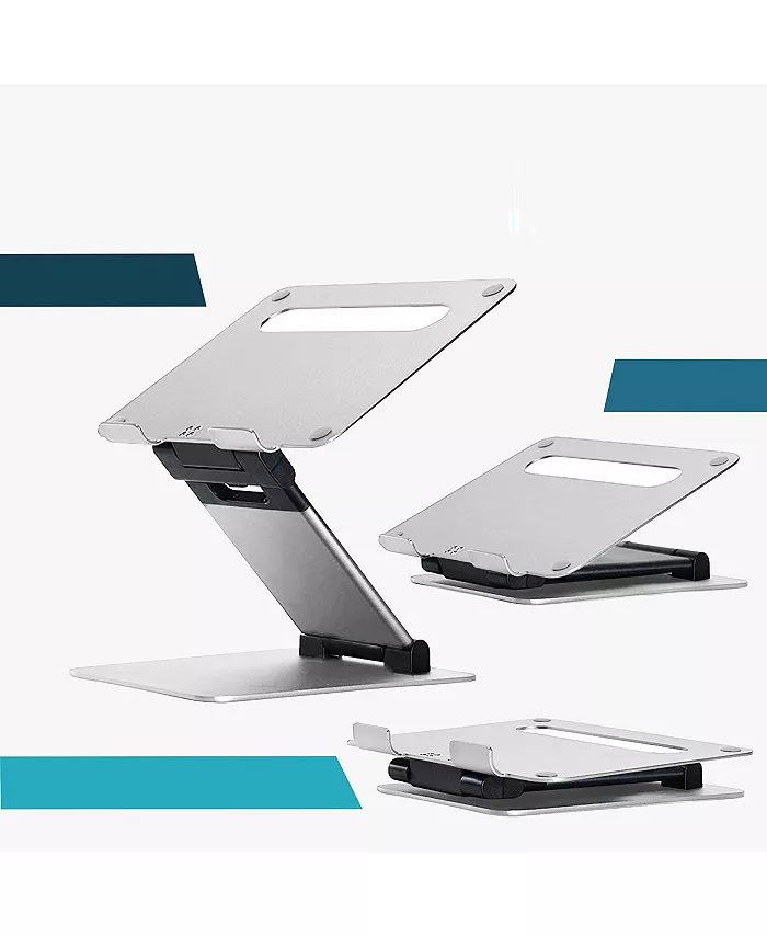 LIFELONG Ergonomic Laptop Stand: Adjustable Height Compatible With All MacBook Laptops Tablets 11-17" Electronics