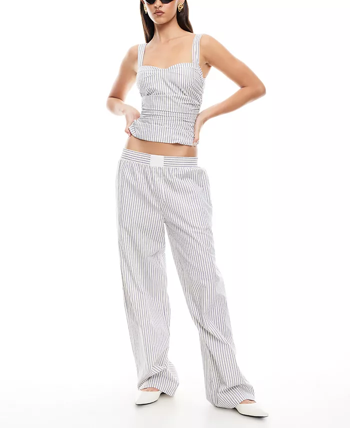 Lioness Women's Cobain Corset Top Women's Fashion Shoes & Accessories