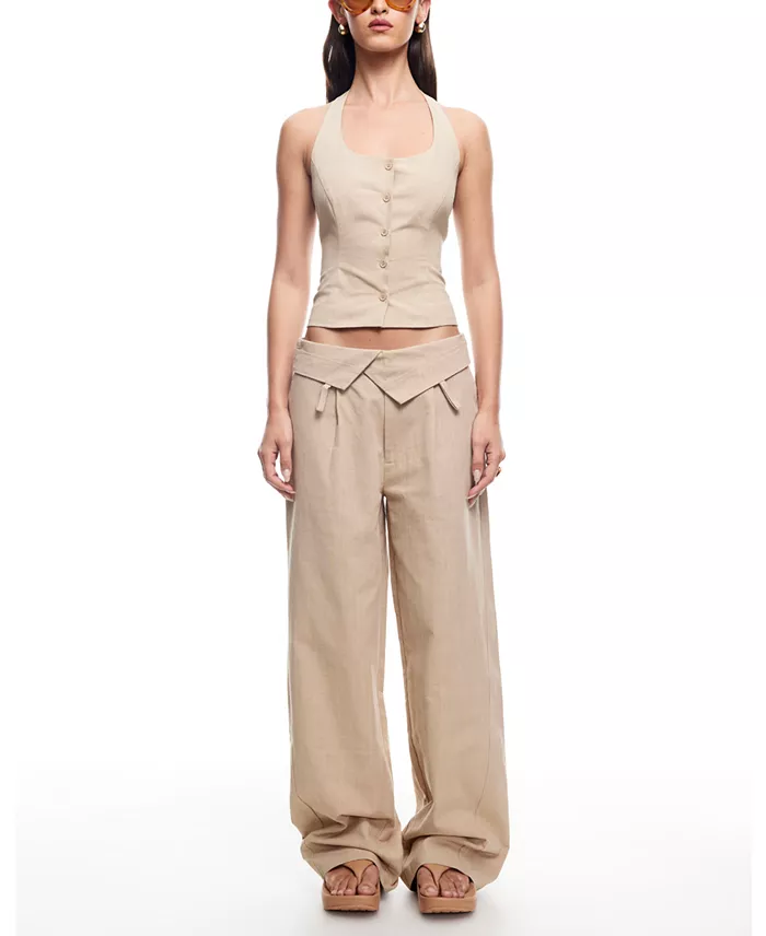 Lioness Women's Cotton Flourish Pants Women's Fashion Shoes & Accessories