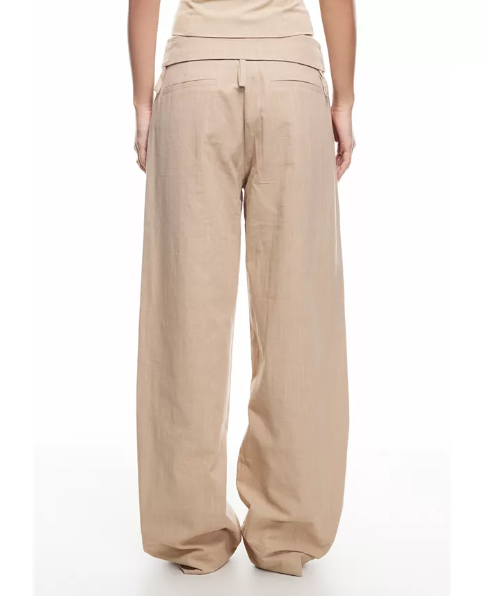 Lioness Women's Cotton Flourish Pants Women's Fashion Shoes & Accessories