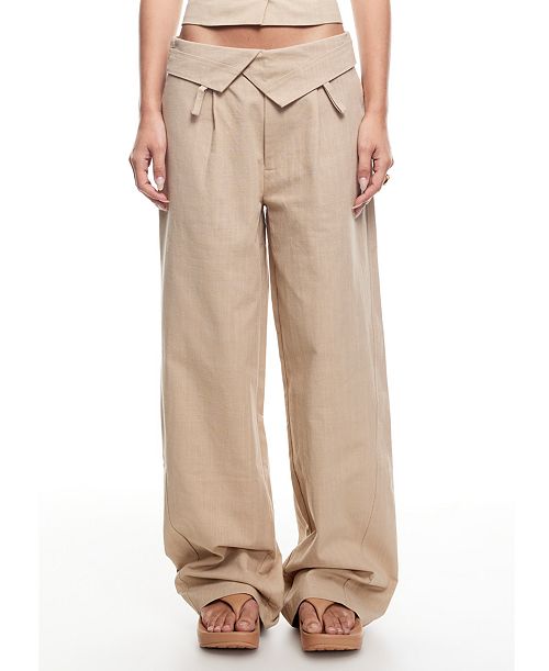 Lioness Women's Cotton Flourish Pants Women's Fashion Shoes & Accessories