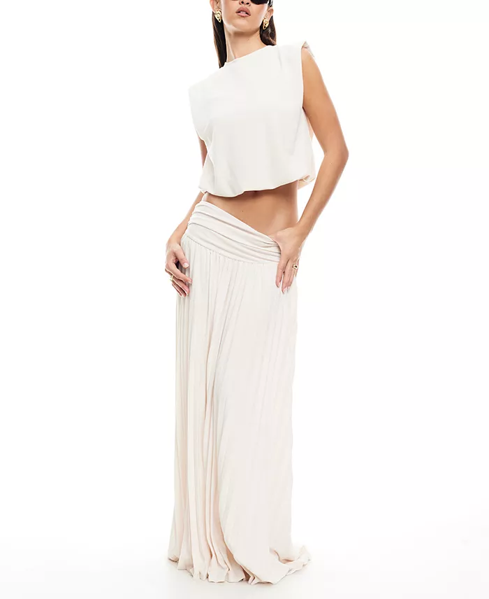 Lioness Women's Field Of Dreams Crop Top Women's Fashion Shoes & Accessories