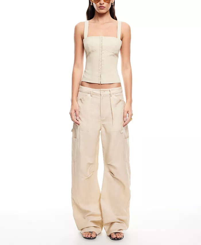 Lioness Women's Harmonious Cotton Camisole Women's Fashion Shoes & Accessories