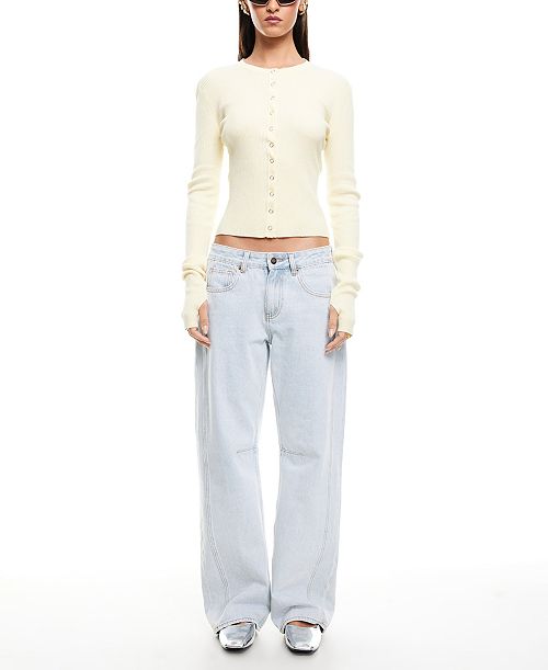 Lioness Women's Ivy League Cardigan Women's Fashion Shoes & Accessories