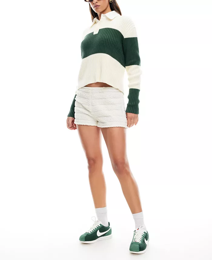 Lioness Women's Kourt Ruffled Bloomer Shorts Women's Fashion Shoes & Accessories