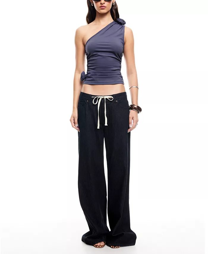 Lioness Women's Rendevouz One-Shoulder Top Women's Fashion Shoes & Accessories