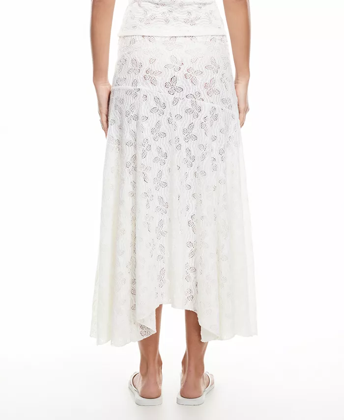 Lioness Women's Tidal Midi Skirt Women's Fashion Shoes & Accessories