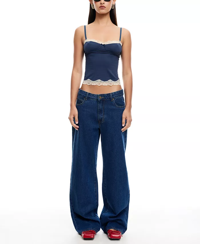 Lioness Women's Top Model Jeans Women's Fashion Shoes & Accessories