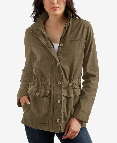 Lucky Brand Cargo Jacket Women's Fashion Shoes & Accessories