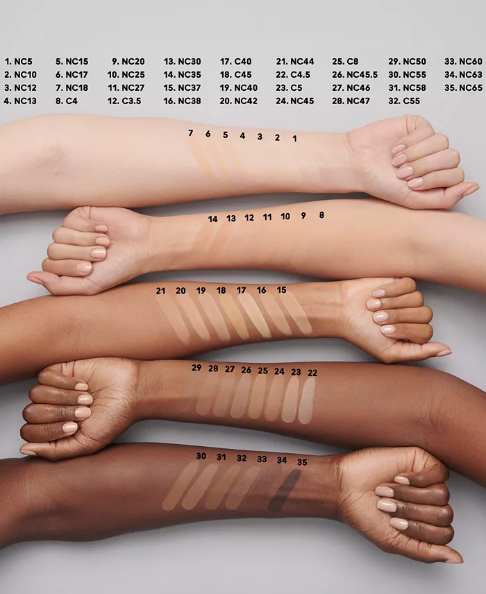 MAC Studio Fix Fluid SPF 15 24Hr Matte Foundation + Oil Control 1 Oz. Beauty