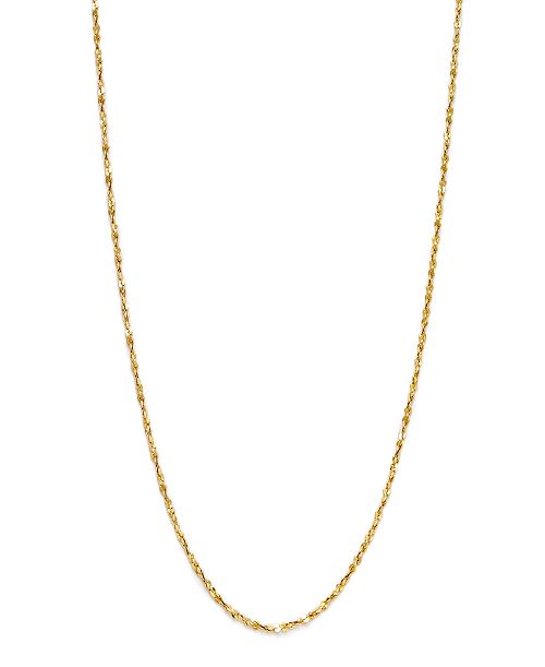 Macy's Giani Bernini Twist Link 20" Chain Necklace Created For Macy's Jewelry & Watches