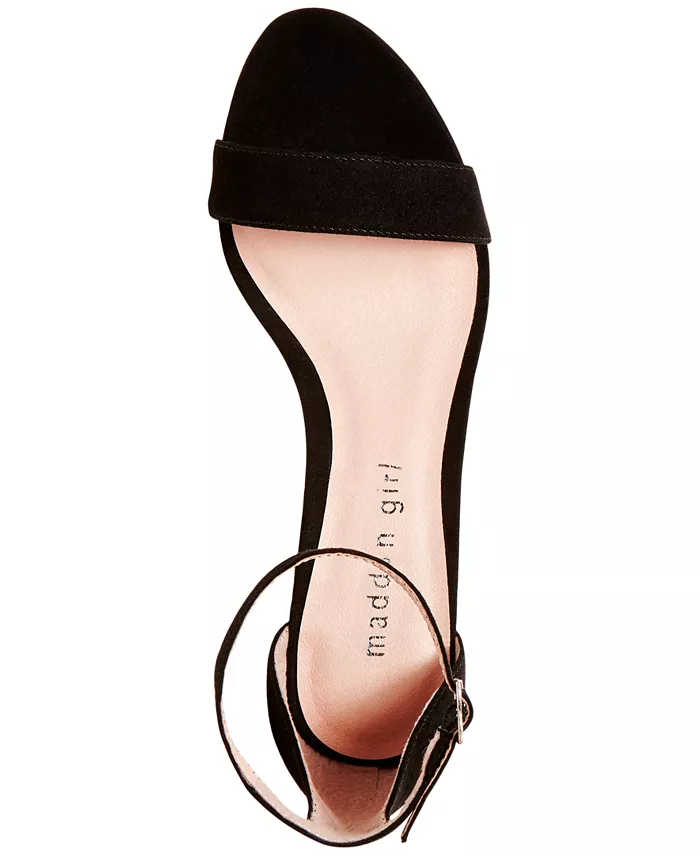 Madden Girl Bella Two-Piece Block Heel Sandals Women's Fashion Shoes & Accessories