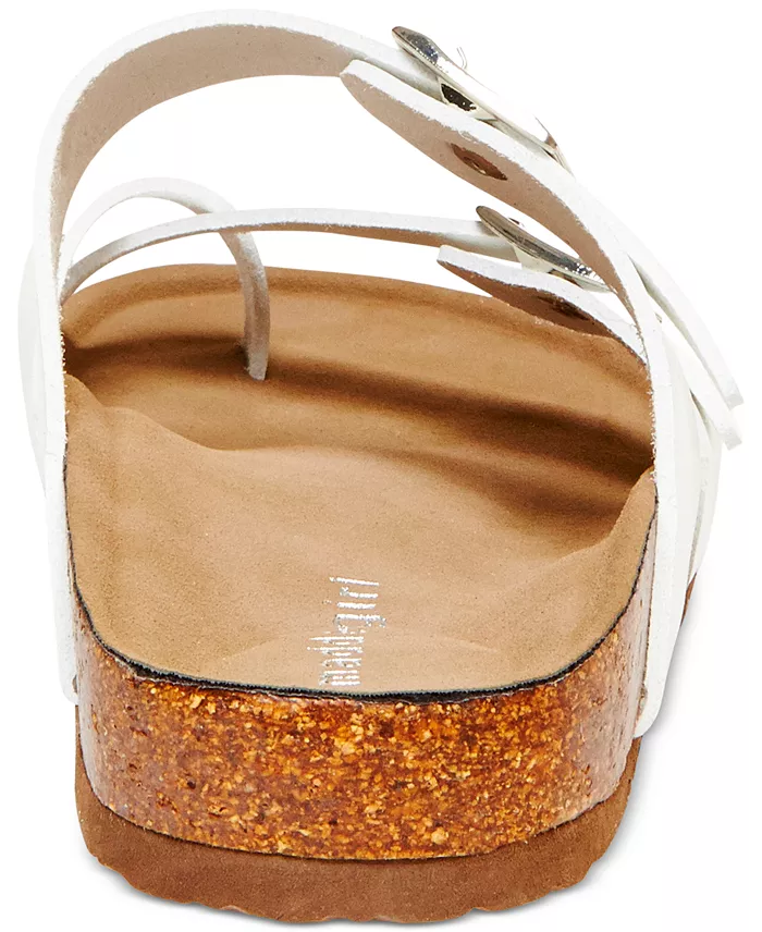 Madden Girl Bryceee Footbed Sandals Women's Fashion Shoes & Accessories