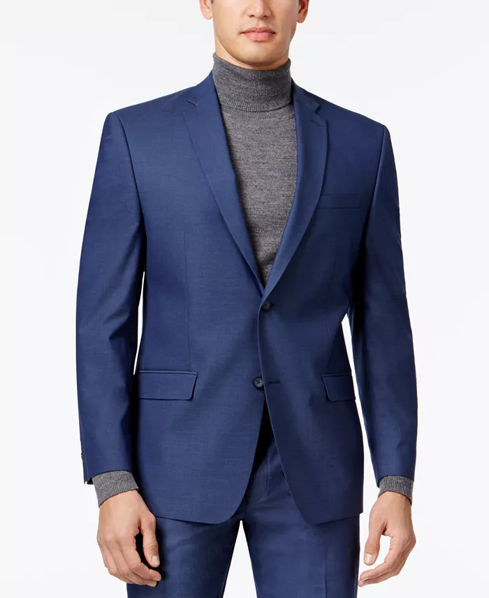Marc New York By Andrew Marc Men's Modern-Fit Suit Men's Fashion & Accessories