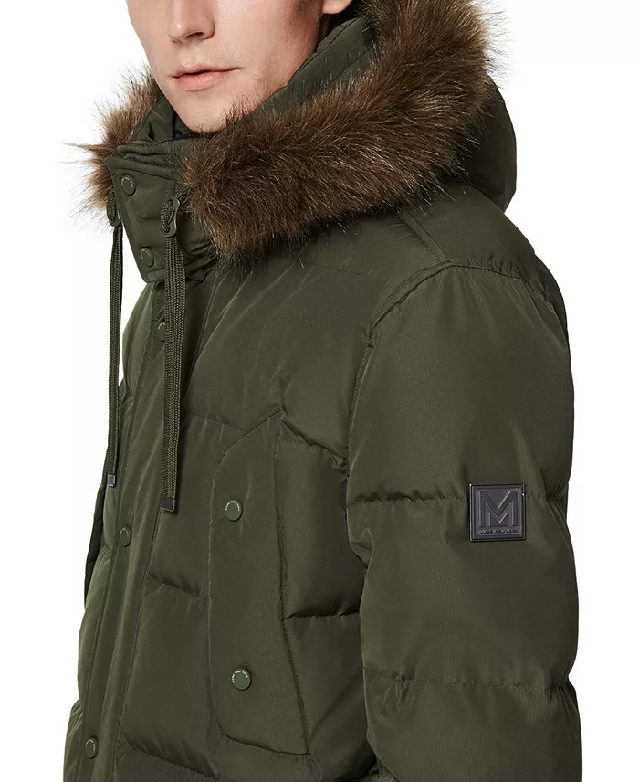 Marc New York Men's Gattaca Down Parka Coat Men's Fashion & Accessories