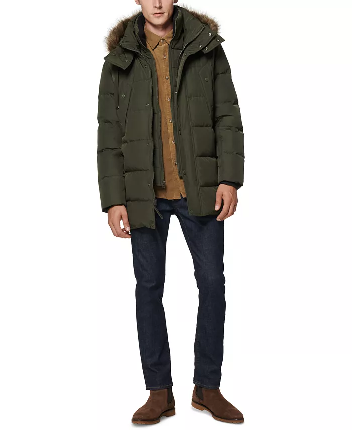 Marc New York Men's Gattaca Down Parka Coat Men's Fashion & Accessories