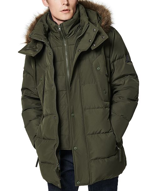 Marc New York Men's Gattaca Down Parka Coat Men's Fashion & Accessories