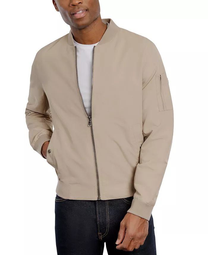 Michael Kors Men's Bomber Jacket Created For Macy's Men's Fashion & Accessories