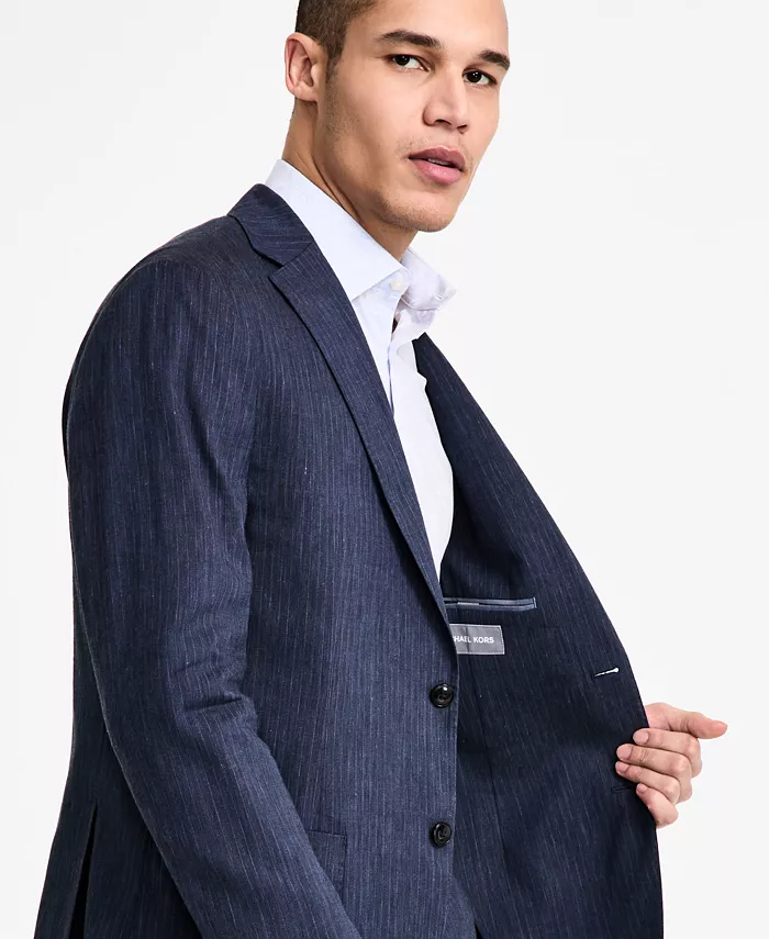 Michael Kors Men's Classic Fit Linen Suit Jacket Men's Fashion & Accessories