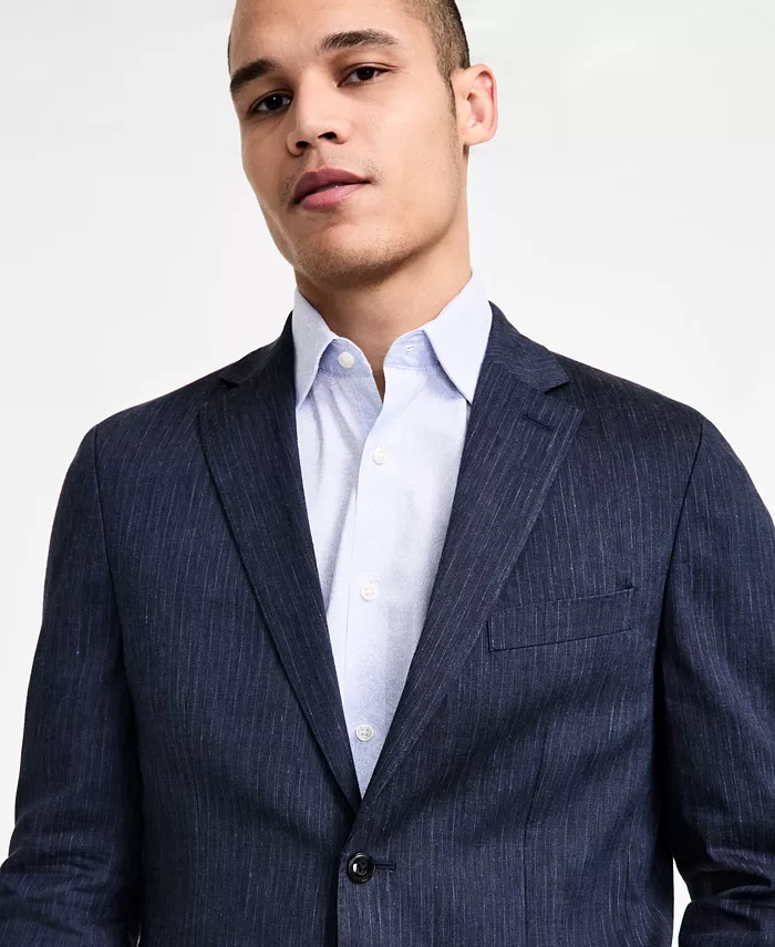 Michael Kors Men's Classic Fit Linen Suit Jacket Men's Fashion & Accessories