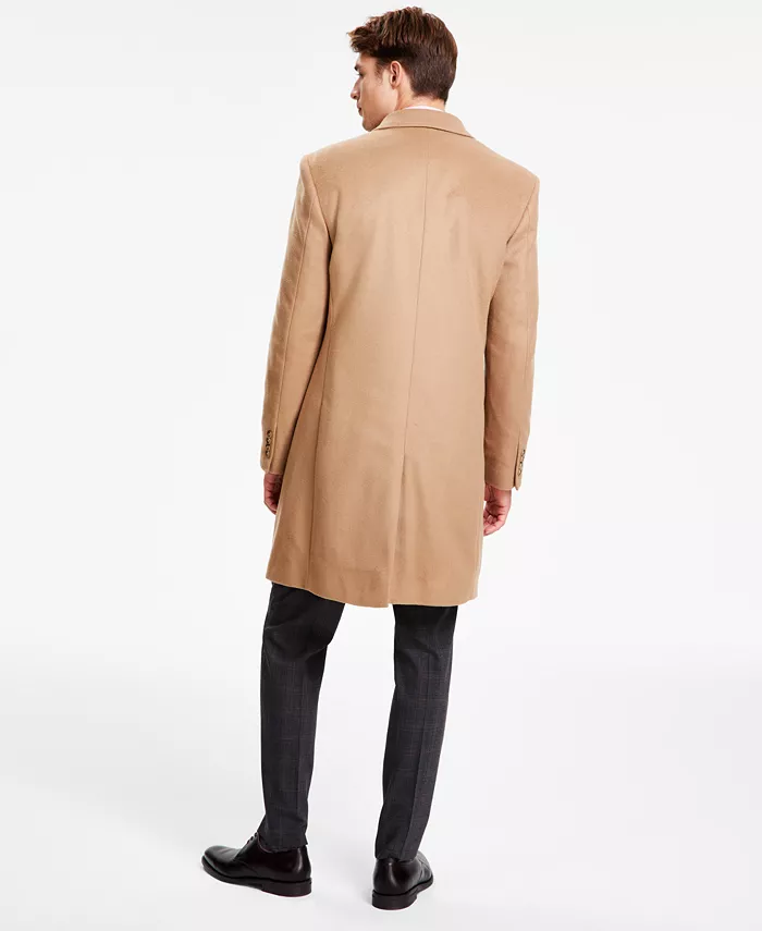 Michael Kors Men's Classic Fit Luxury Wool Cashmere Blend Overcoats Men's Fashion & Accessories