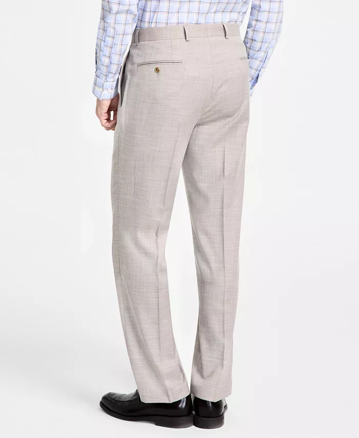 Michael Kors Men's Classic-Fit Sharkskin Dress Pants Men's Fashion & Accessories