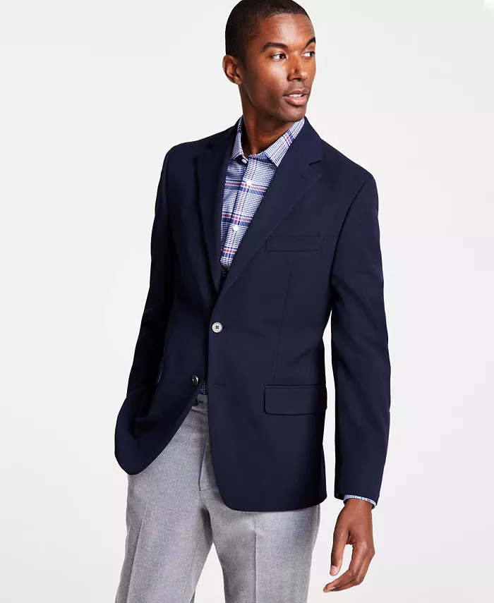 Michael Kors Men's Classic-Fit Stretch Solid Blazers Men's Fashion & Accessories