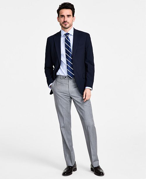 Michael Kors Men's Classic-Fit Twill Blazer Men's Fashion & Accessories
