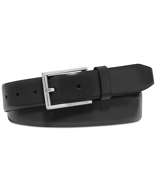 Michael Kors Men's Leather Dress Belt Men's Fashion & Accessories