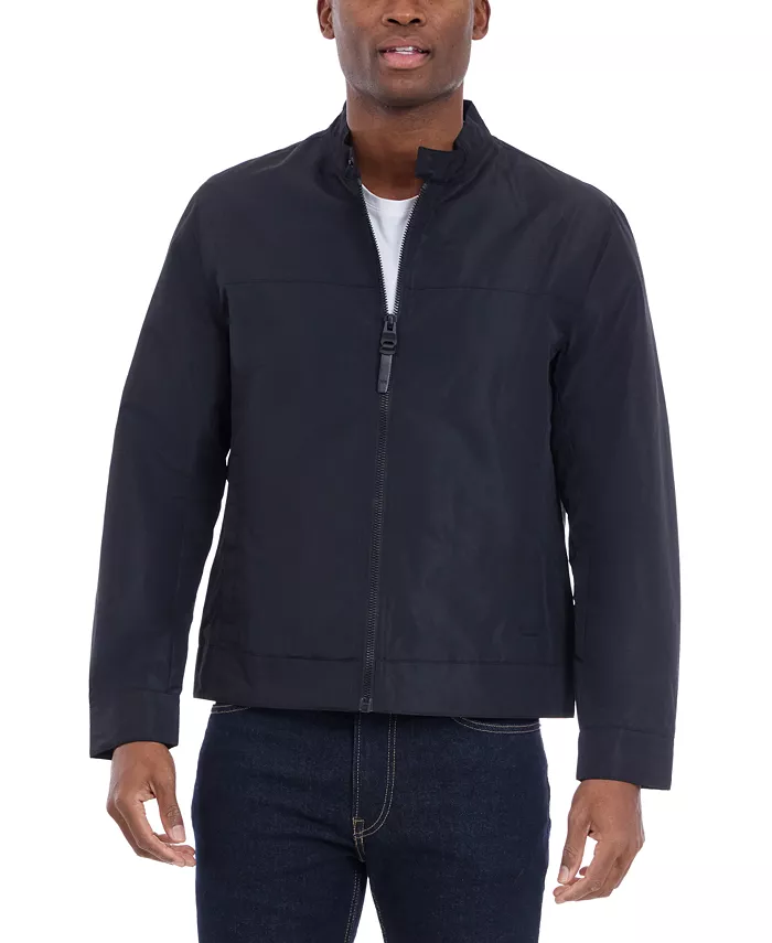 Michael Kors Men's Lightweight Moto Jacket Men's Fashion & Accessories