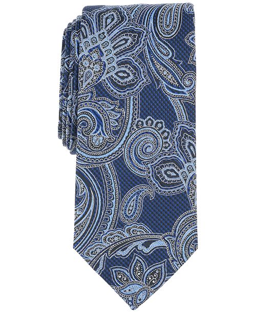 Michael Kors Men's Loggan Paisley Tie Men's Fashion & Accessories