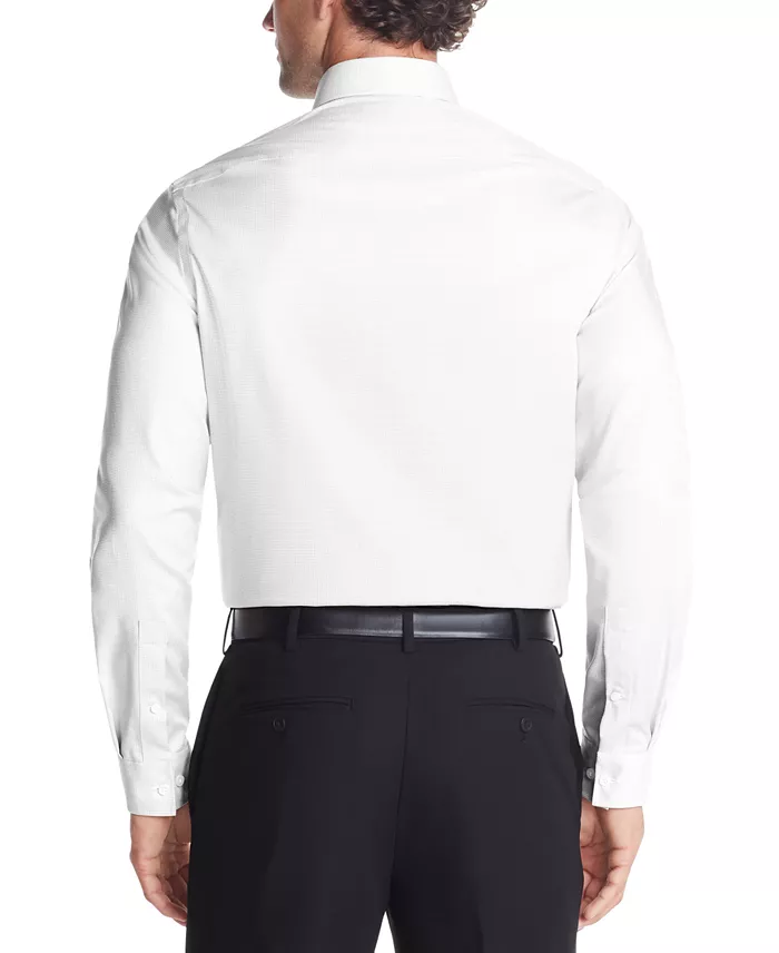 Michael Kors Men's Regular Fit Airsoft Stretch Ultra Wrinkle Free Dress Shirt Men's Fashion & Accessories