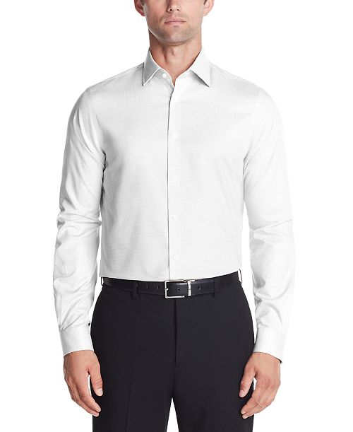 Michael Kors Men's Regular Fit Airsoft Stretch Ultra Wrinkle Free Dress Shirt Men's Fashion & Accessories