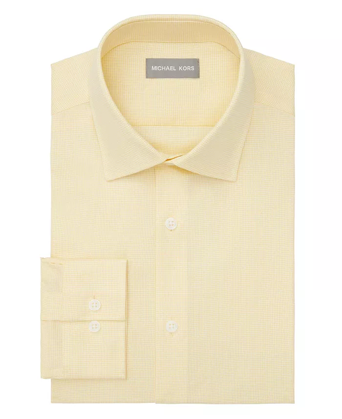 Michael Kors Men's Regular Fit Comfort Stretch Dress Shirt Men's Fashion & Accessories