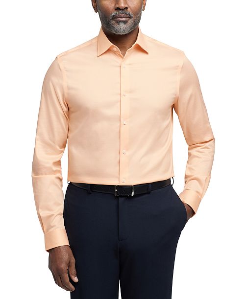 Michael Kors Men's Regular Fit Comfort Stretch Dress Shirt Men's Fashion & Accessories