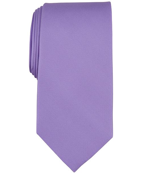 Michael Kors Men's Sapphire Solid Tie Men's Fashion & Accessories