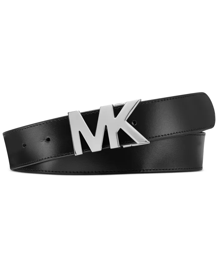 Michael Kors Men's Signature Reversible Logo Buckle Belt Men's Fashion & Accessories