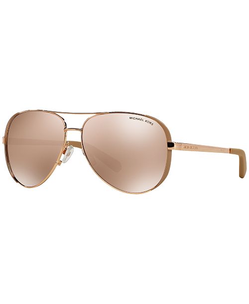 Michael Kors Women's Sunglasses MK5004 CHELSEA Women's Fashion Shoes & Accessories