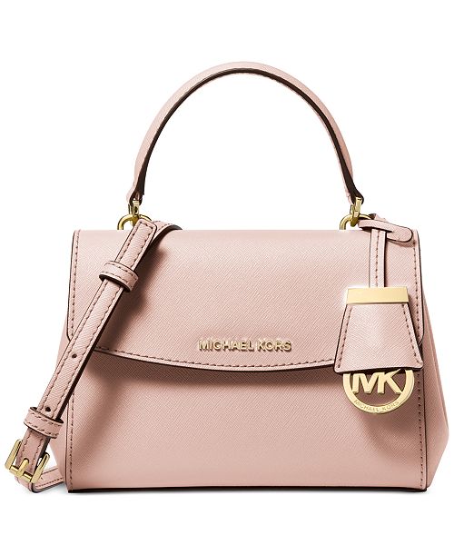 MICHAEL Michael Kors Ava Leather Crossbody Bag Handbags Purses & Accessories