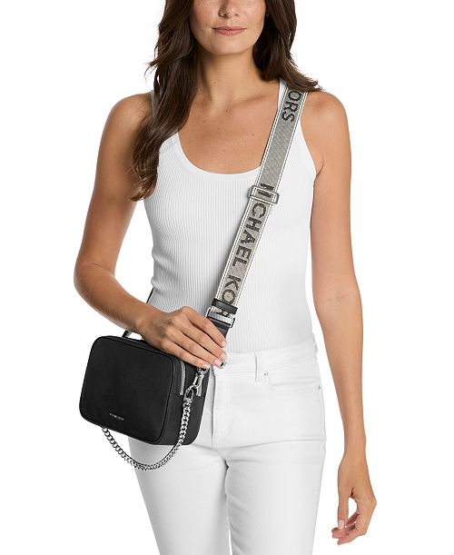 MICHAEL Michael Kors Bryant Medium Double Zip Chain Camera Nylon Crossbody Handbags Purses & Accessories MICHAEL Michael Kors Bryant Medium Double Zip Chain Camera Nylon Crossbody Handbags Purses & Accessories