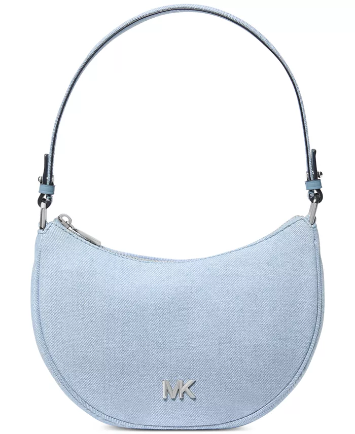 MICHAEL Michael Kors Kyla Small Hazy Blue Convertible Crossbody Handbags Purses & Accessories
