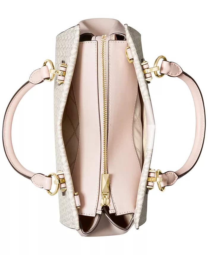 MICHAEL Michael Kors Marilyn Logo Medium Satchel Handbags Purses & Accessories