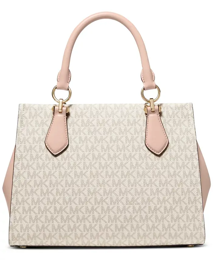 MICHAEL Michael Kors Marilyn Logo Medium Satchel Handbags Purses & Accessories